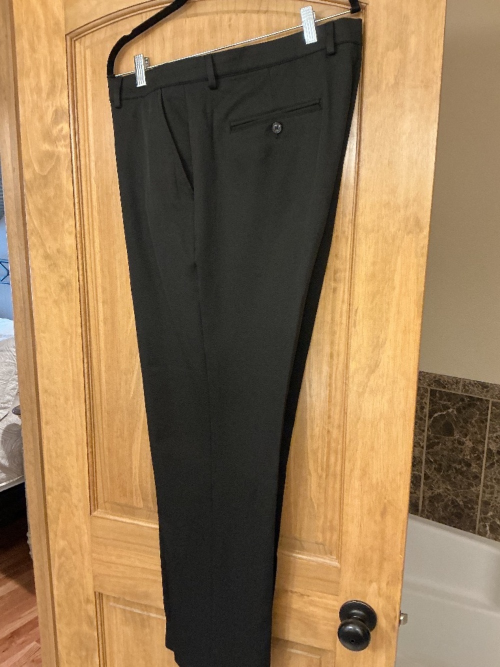 Greg Norman Performance Golf/dress Pants Black 38x32 great condition
